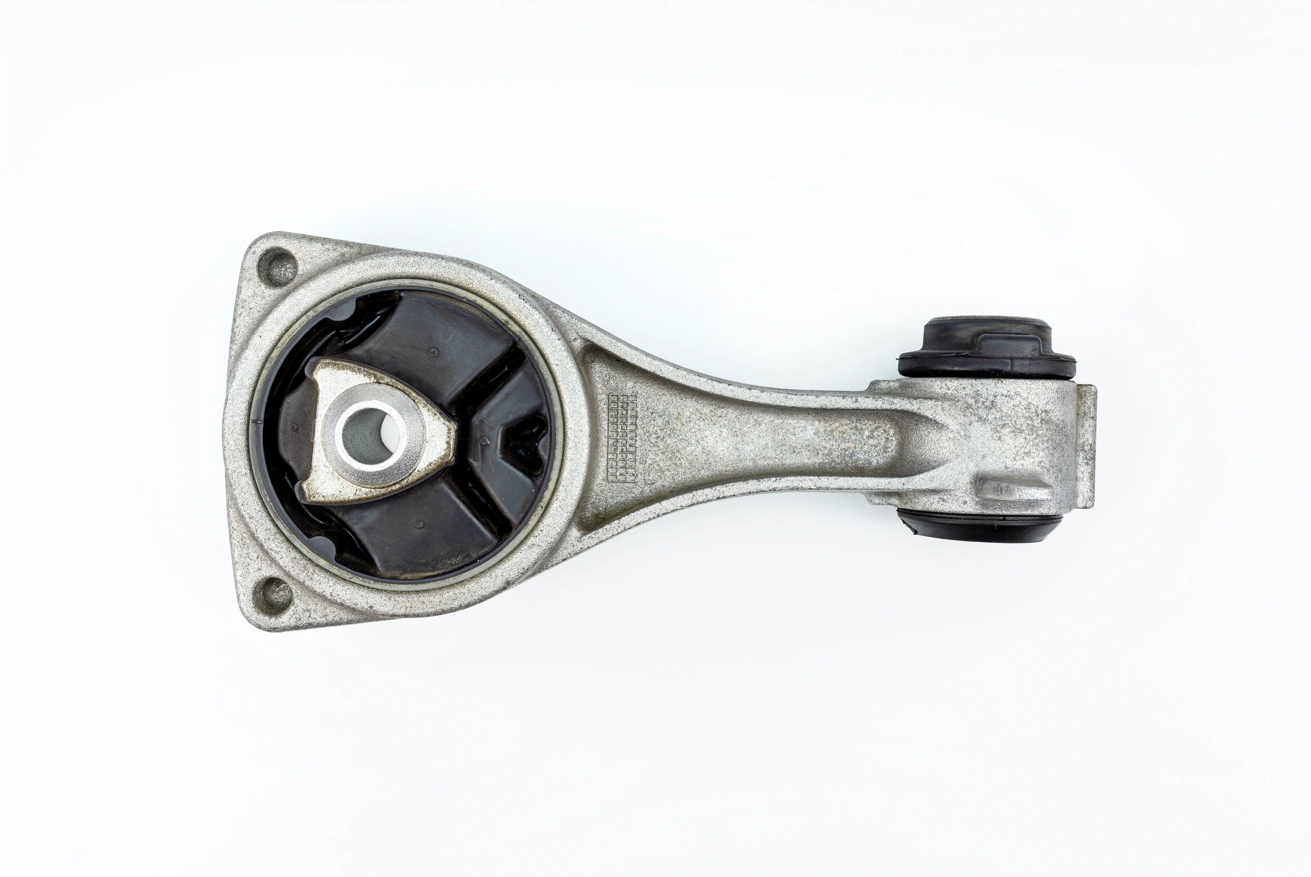 Rubber-metal engine mount for agricultural and industrial machinery
