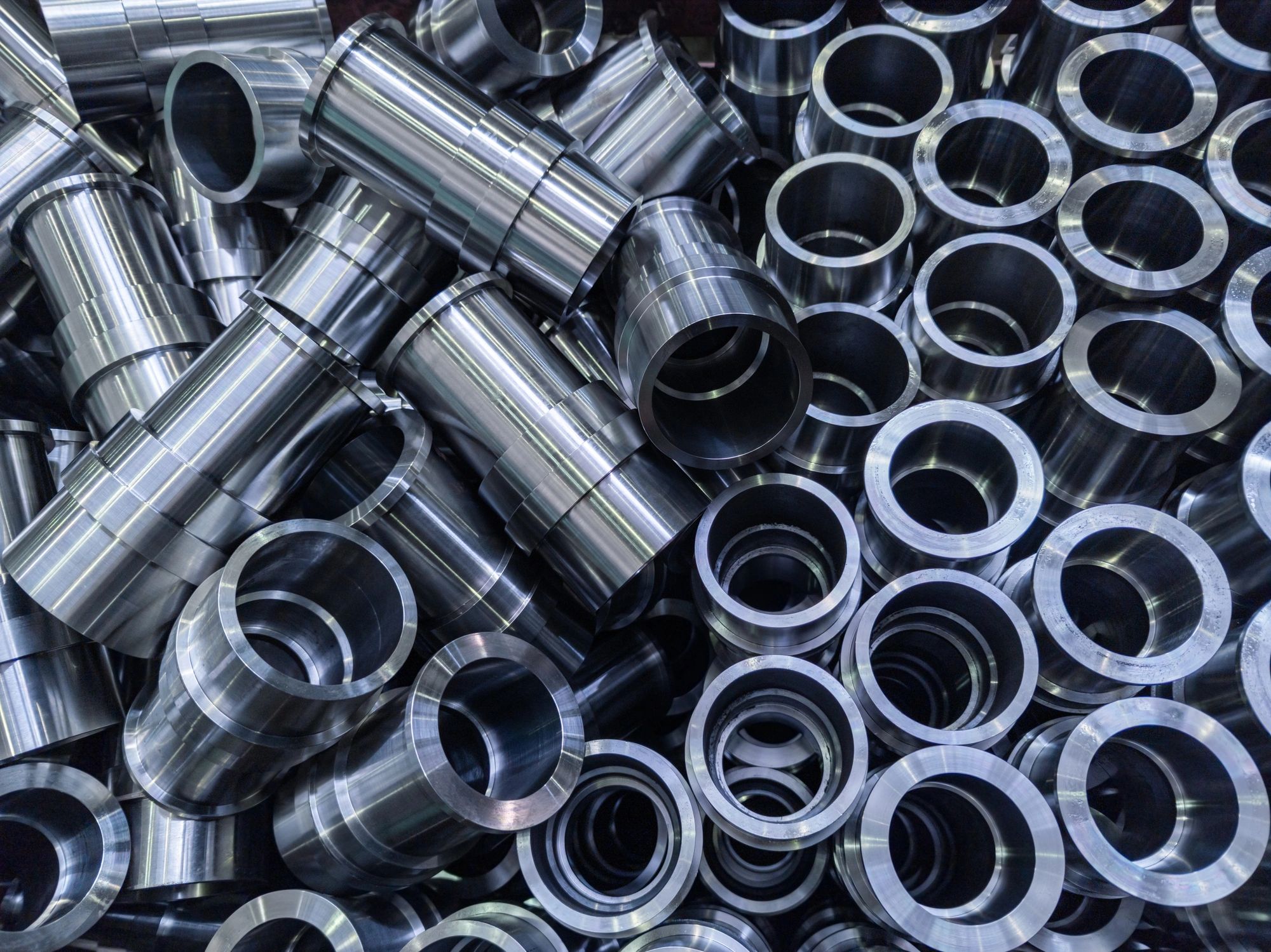 CNC machined steel tubes and parts