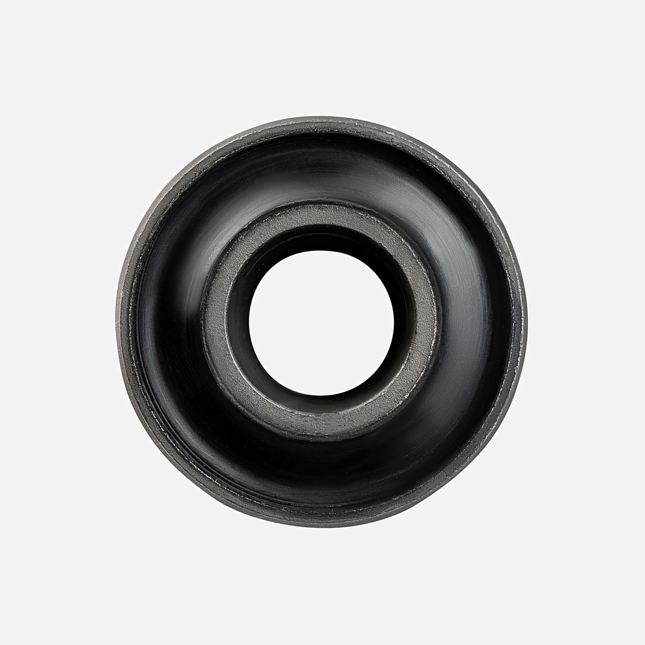 car suspension rubber bushing isolated on white