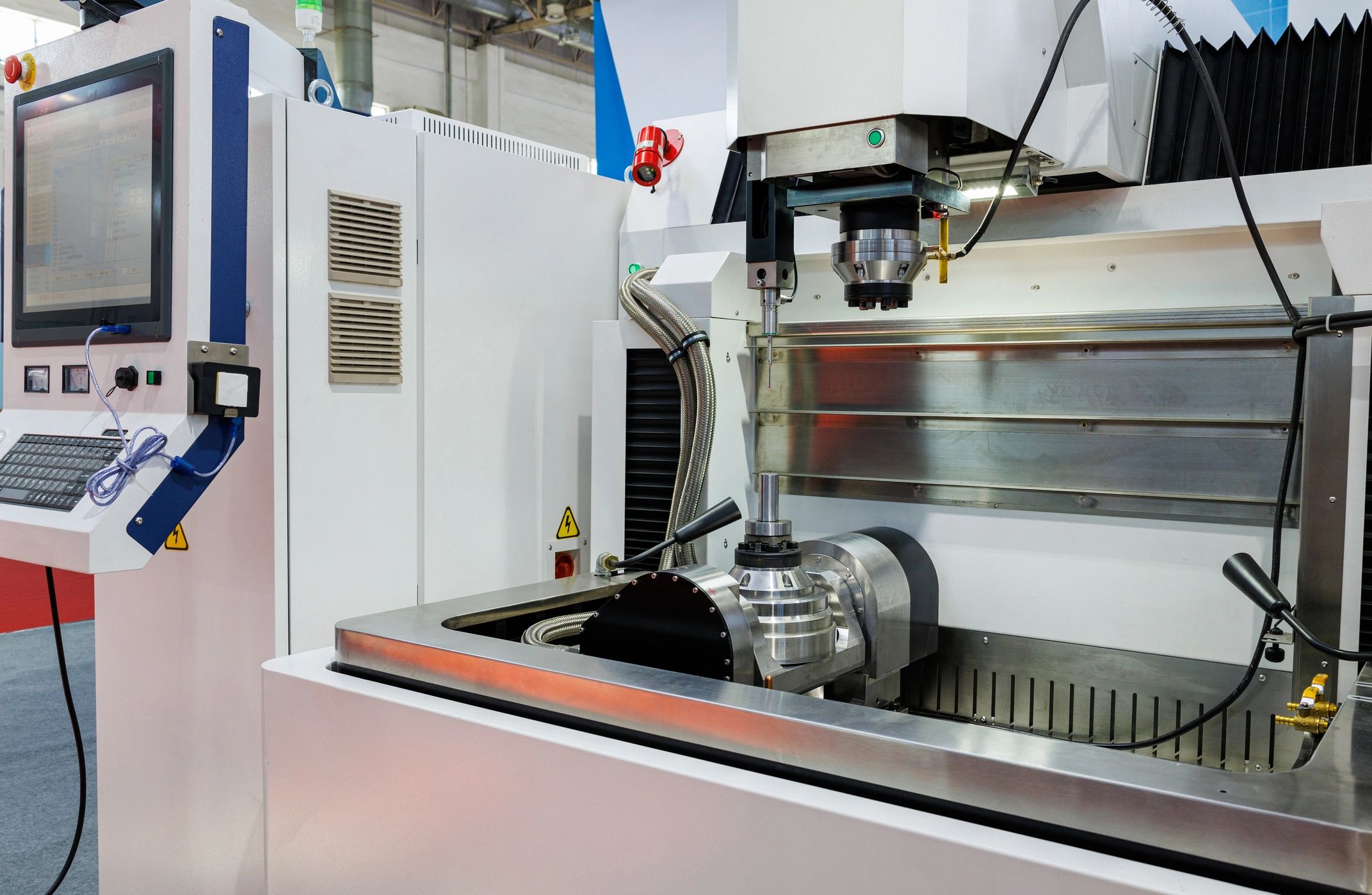 CNC machine equipment and control panel